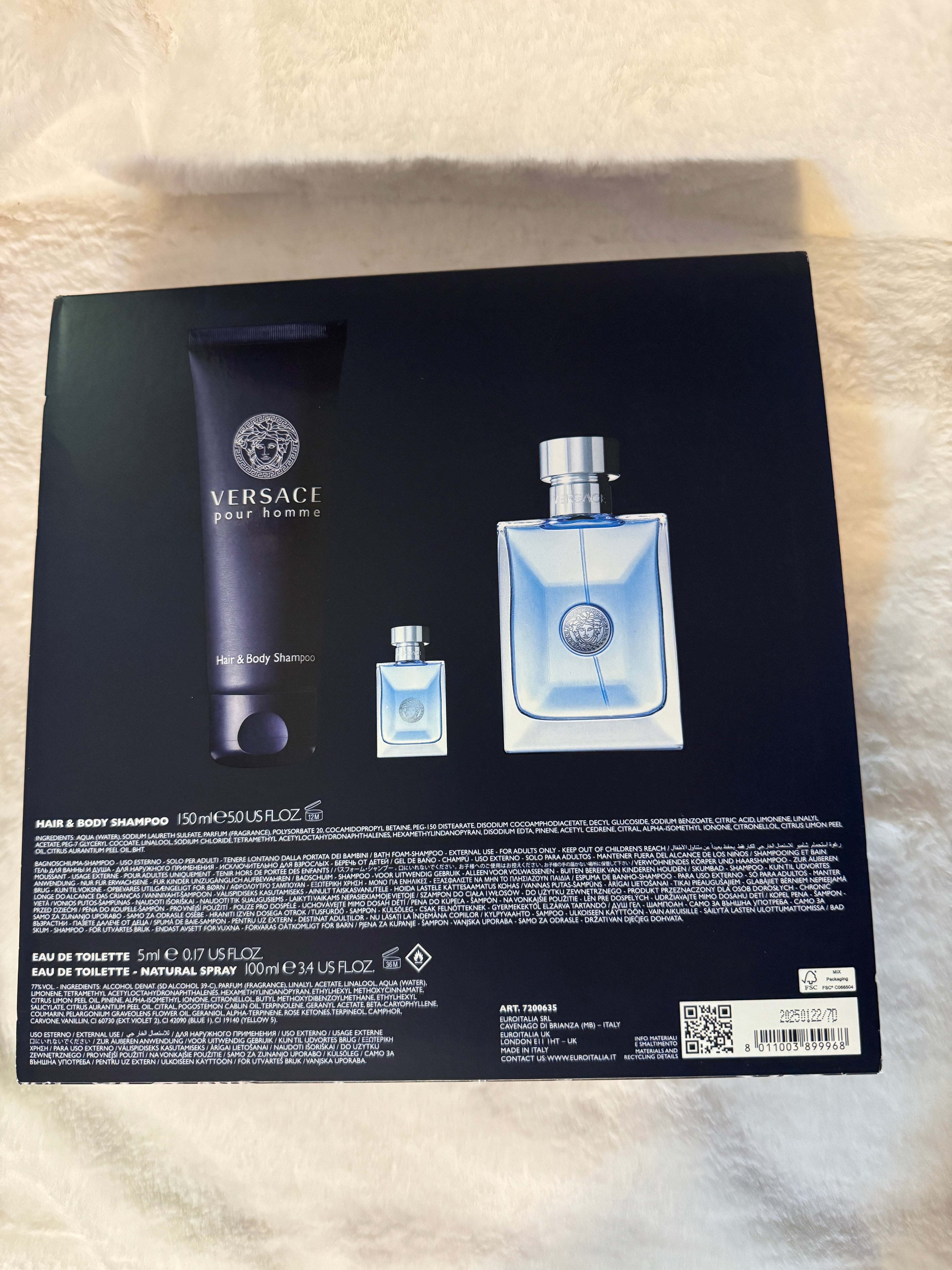 Versace Por Homme Set
